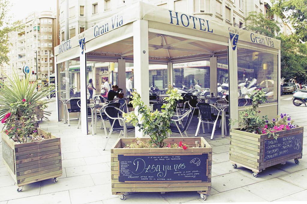 Hotel Gran Via Saragossa Zewnętrze zdjęcie